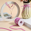 Two Tone Polyester Wavy Fringe Trim Ribbon OCOR-GF0003-97B-4