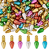 120Pcs 6 Colors Plastic Pendants FIND-SC0010-90A-1