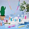 120G 12 Colors Baking Paint Pearlized Glass Seed Beads SEED-DC0001-21-4