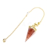 Resin Pointed Dowsing Pendulums PW-WGD4C0F-21-1