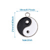 Alloy Enamel Pendants ENAM-TAC0001-06P-25