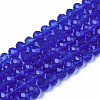 Glass Beads Strands EGLA-A034-T4mm-D31-4