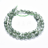 Natural Green Quartz Beads Strands G-K256-25-8mm-2