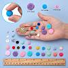 DIY 3D Flower Stud Earring Making Kit DIY-SZ0008-55-2