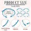 20Pcs Waxed Polyester Cord Bracelet Making AJEW-TAC00096-3