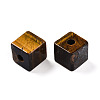 Natural Tiger Eye European Beads G-N345-07A-02-2