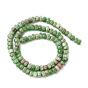 1 Strand Handmade Millefiori Glass Beads Strands LAMP-YW0004-16A-1