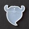 Christmas Theme DIY Santa Claus' Mustache Pendant Silicone Molds LS-DIY-K054-01-1