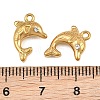 304 Stainless Steel with Crystal Rhinestone Charms RB-CBABFDA-11G-G-3