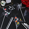 6Pcs DIY Craft PET Windmill DIY-CP0013-48A-4