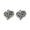 Tibetan Style Alloy Charms FIND-M047-47AS-1