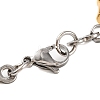 304 Stainless Steel Link Chain Bracelets BJEW-B078-128GP-3