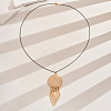 Elegant Zinc Alloy Tassel Pendant Long Necklaces for Street Party ZC8760-5