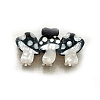 Mushroom Cellulose Acetate Claw Hair Clips PW-WGD7A1A-02-1