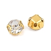 Flat Round Sew on Rhinestone Montee Beads STAS-B107-01B-01G-2