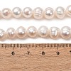 Natural Cultured Freshwater Pearl Beads Strands PA-CBABE82-06B-5