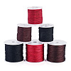 6Rolls 6 Colors Nylon Braided Cord NWIR-TA0001-46D-2