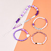 DIY 24 Style Acrylic & ABS Beads Jewelry Making Finding Kit DIY-NB0012-02E-4