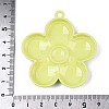 Spray Painted Alloy and Enamel Big Pendants PALLOY-T092-80D-3