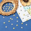 20Pcs Brass Bead Caps KK-YW0003-55G-4