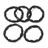 Natural Tourmaline Beads Stretch Bracelets for Women Men BJEW-C154-01-4