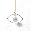 Metal Eye Pendant Decorations PW-WGDD98A-01-3