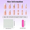 ABS Plastic Full Cover Press On False Nails DIY-CJC0006-13-2