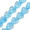 Handmade Foil Glass Beads DICH-C001-01F-1