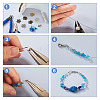 480Pcs 6 Colors Iron Crimp Beads Covers IFIN-PJ0001-01-4