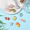 10Pcs 10 Styles Handmade Porcelain Beads PORC-YW0001-30-4
