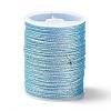 12 Rolls 12 Colors 6-Ply Polyester Cord OCOR-L046-01B-3