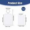 24 Bags Acrylic & Iron Photo Frame Keychains AJEW-GL0003-43-2