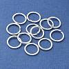 Brass Jump Rings KK-M165-9mm-01S-RS-1