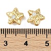 Brass Micro Pave Cubic Zirconia Beads KK-P283-20G-3