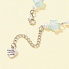 Alloy Heart with Word Pendant Necklace NJEW-FZ00004-13-4