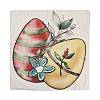 Easter Theme Linen Throw Pillow Covers AJEW-H146-01D-2