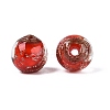 Handmade Gold Sand Lampwork Beads LAMP-N045-01A-07-2