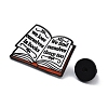 We Lose Ourselves In Books We Find Ourselves There Too Book Alloy Enamel Pin Brooch for Backpack Clothes JEWB-R002-03EB-2