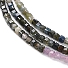 Gradient Color Natural Tourmaline Beads Strands G-K373-A01-01-6