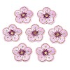 Computerized Embroidery Non Woven Fabric Self-adhesive Patches X-AJEW-T010-02E-1