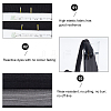 85% Cotton & 15% Elastic Fiber Ribbing Fabric for Cuffs FIND-WH0150-92B-4