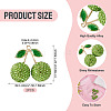 2Pcs Alloy Cherry Charms FIND-TA0009-30F-3
