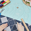 Acrylic Quilting Templates DIY-BC0014-52A-3