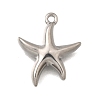 Ocean Series 304 Stainless Steel Charms STAS-H477-01C-P-1