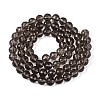 Transparent Glass Bead Strands GLAA-R095-10mm-36-2