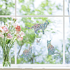 Waterproof PVC Colored Laser Stained Window Film Adhesive Stickers DIY-WH0256-073-7