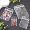  100Pcs 4 Styles Transparent Plastic Zip Lock Bags OPP-TA0001-03-17