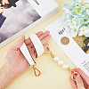 Imitation Leather Bag Straps & Plastic Imitation Pearl Beaded Extender FIND-WH0126-373B-3