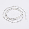 Non-magnetic Synthetic Hematite Bead Strands G-P262-20-2mm-S-2