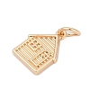 Brass Charms LS-KK-Q096-08G-2
